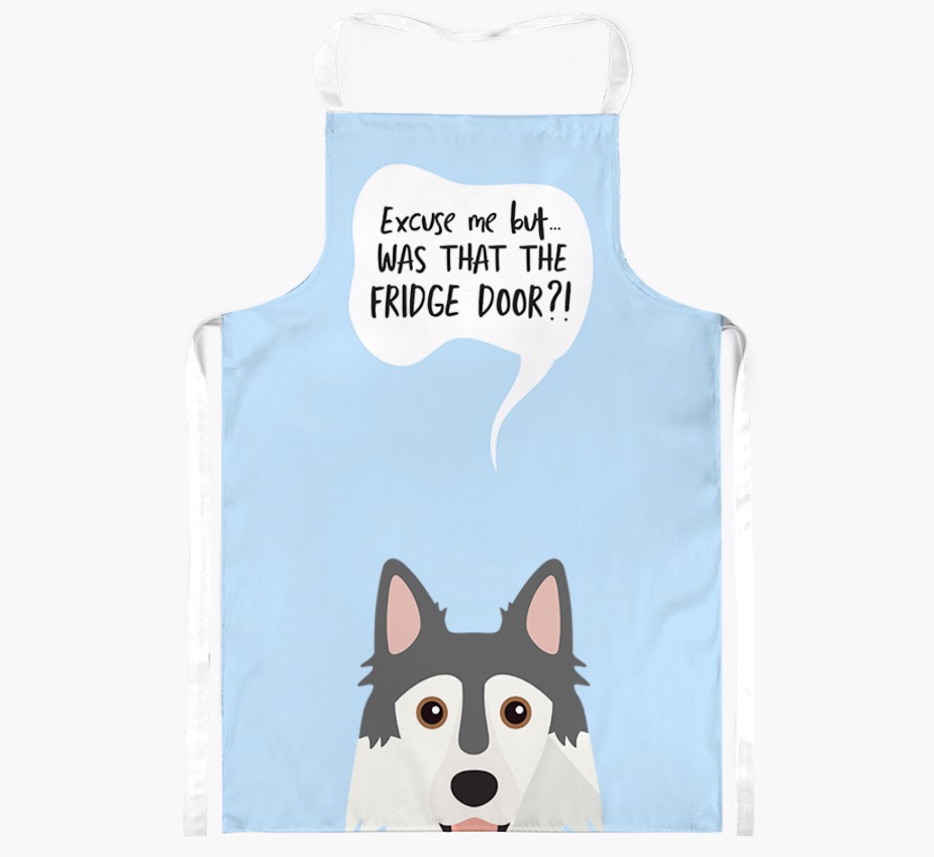 Was That The Fridge Door: Personalised {breedFullName} Apron