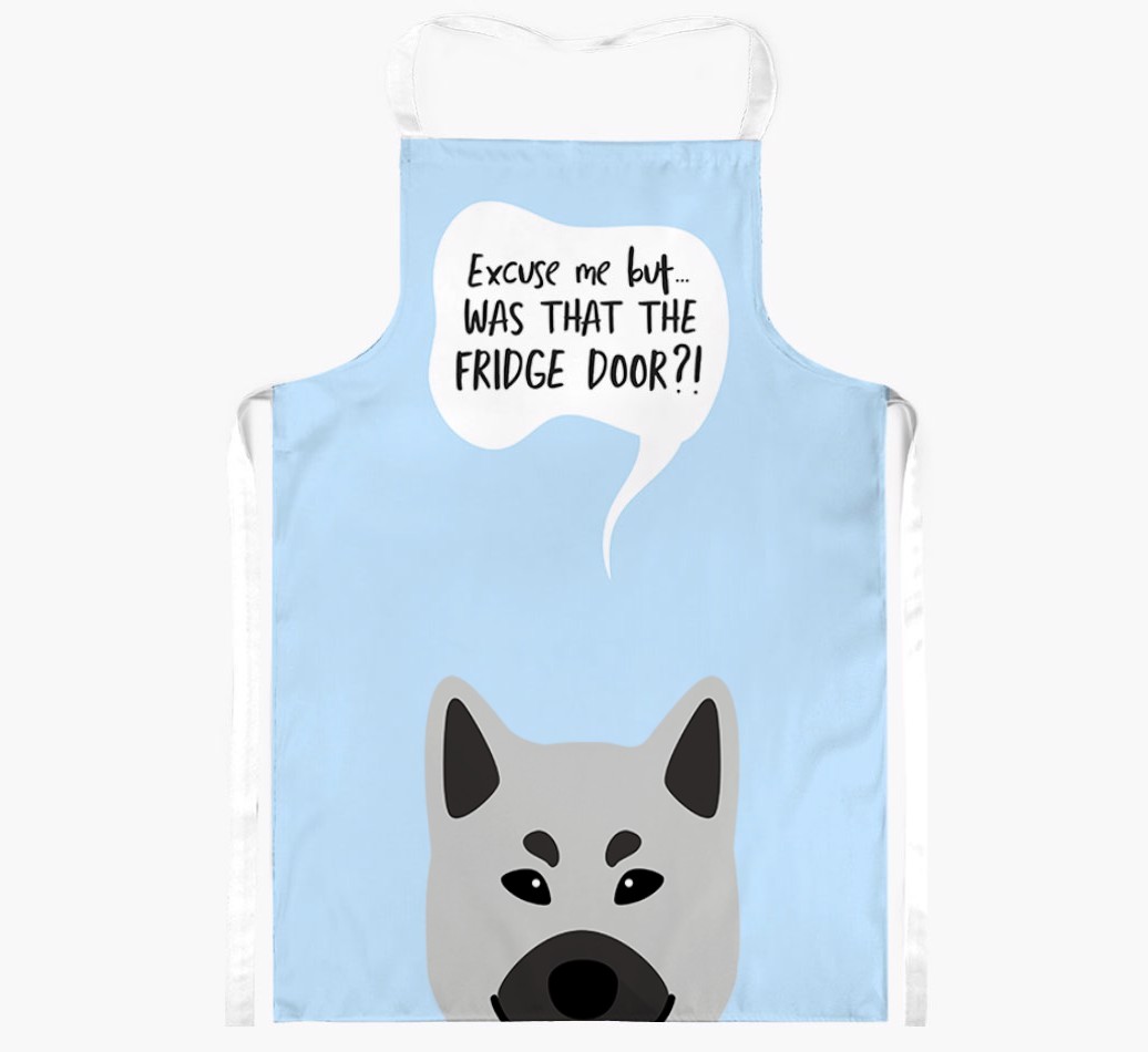 Was That The Fridge Door: Personalised {breedFullName} Apron
