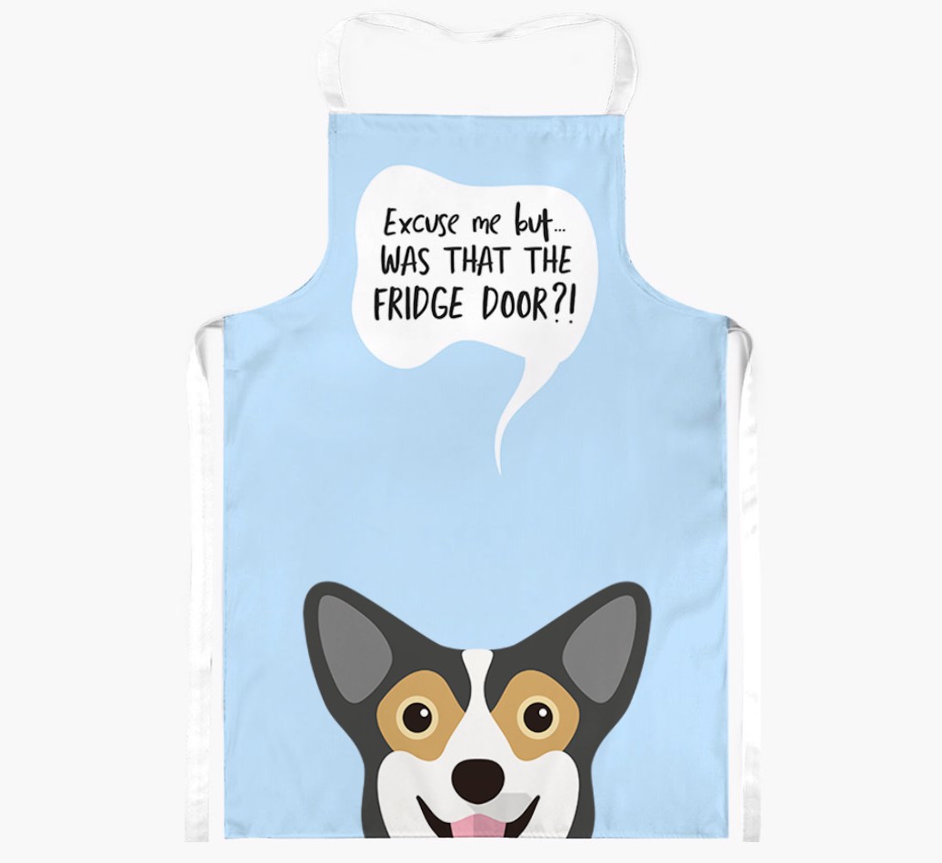 Was That The Fridge Door: Personalised {breedFullName} Apron