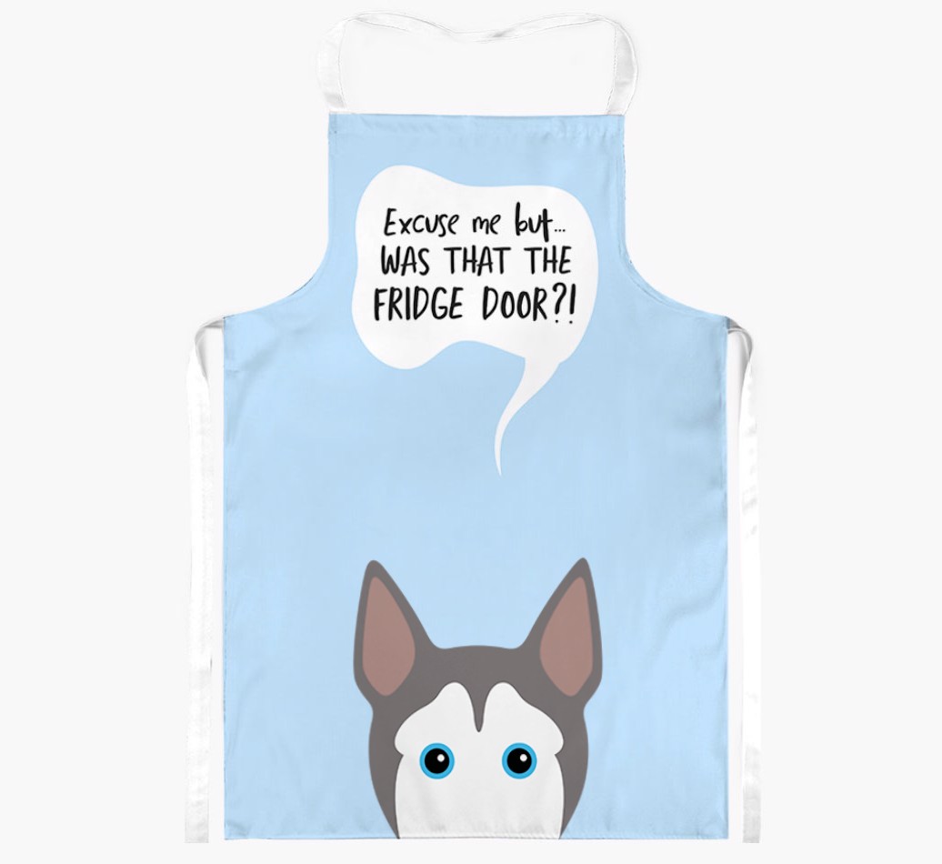 Was That The Fridge Door: Personalised {breedFullName} Apron