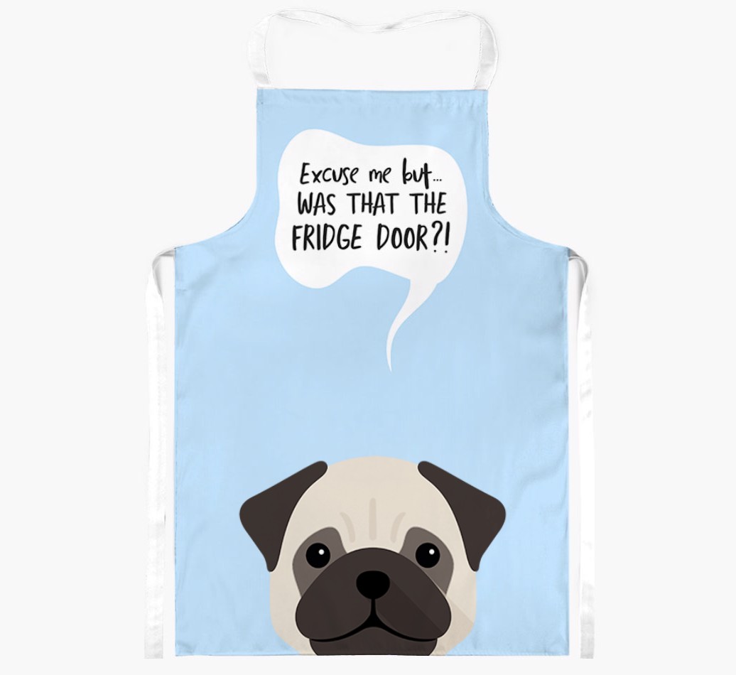 Was That The Fridge Door: Personalised {breedFullName} Apron