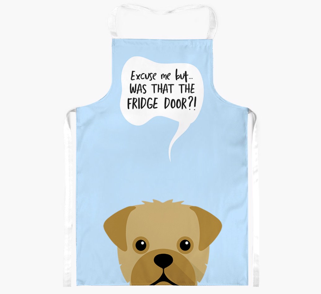 Was That The Fridge Door: Personalised {breedFullName} Apron