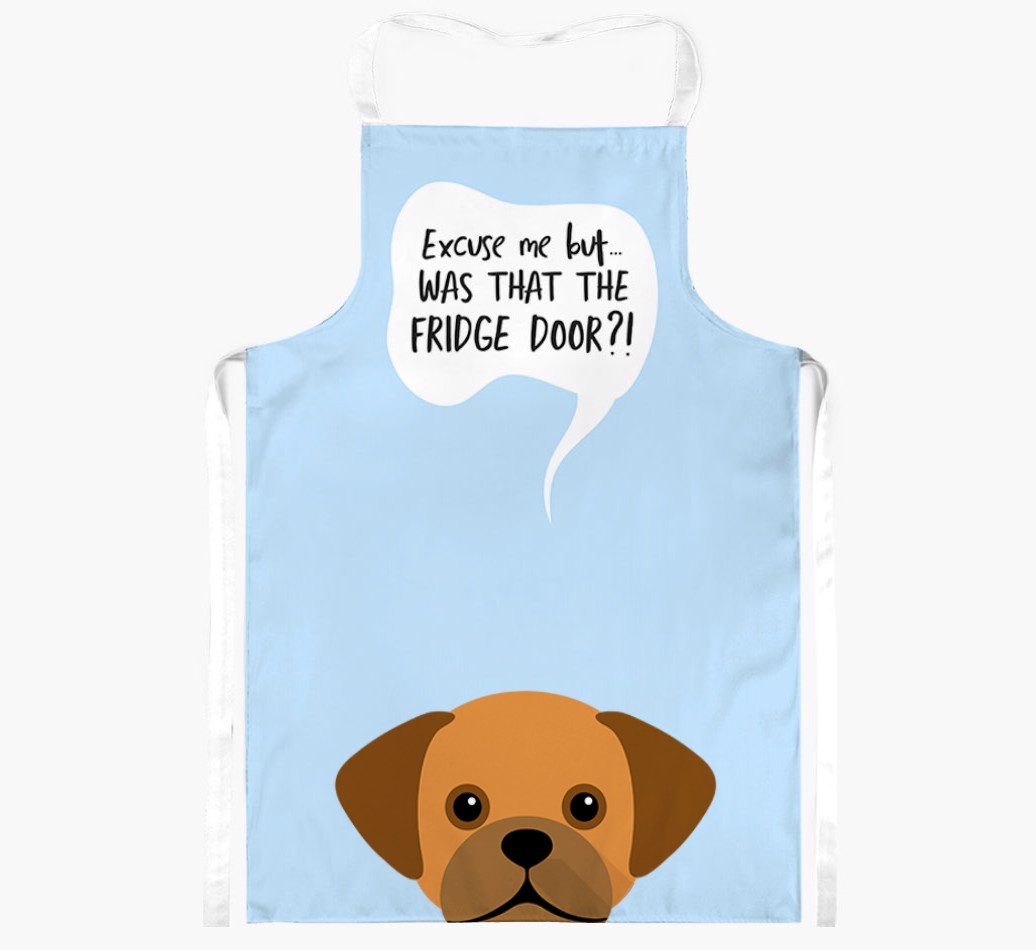 Was That The Fridge Door: Personalized {breedFullName} Apron