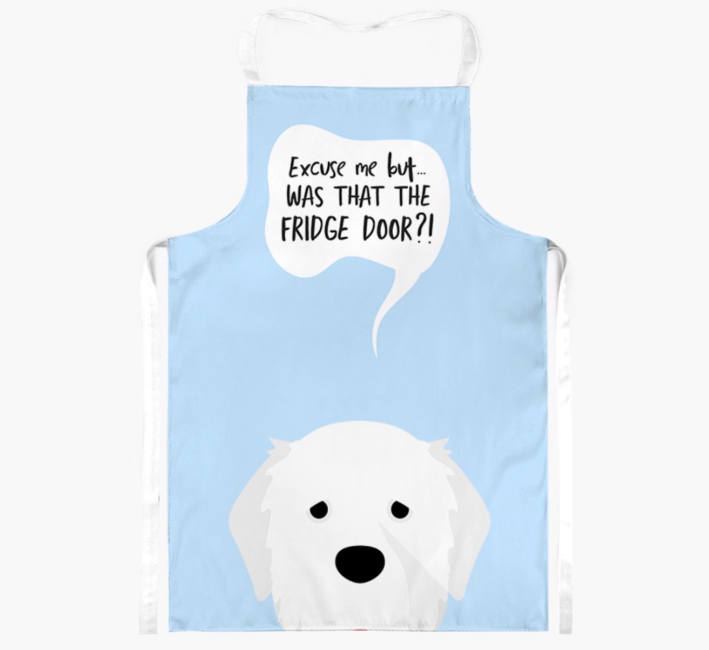 Was That The Fridge Door: Personalised {breedFullName} Apron