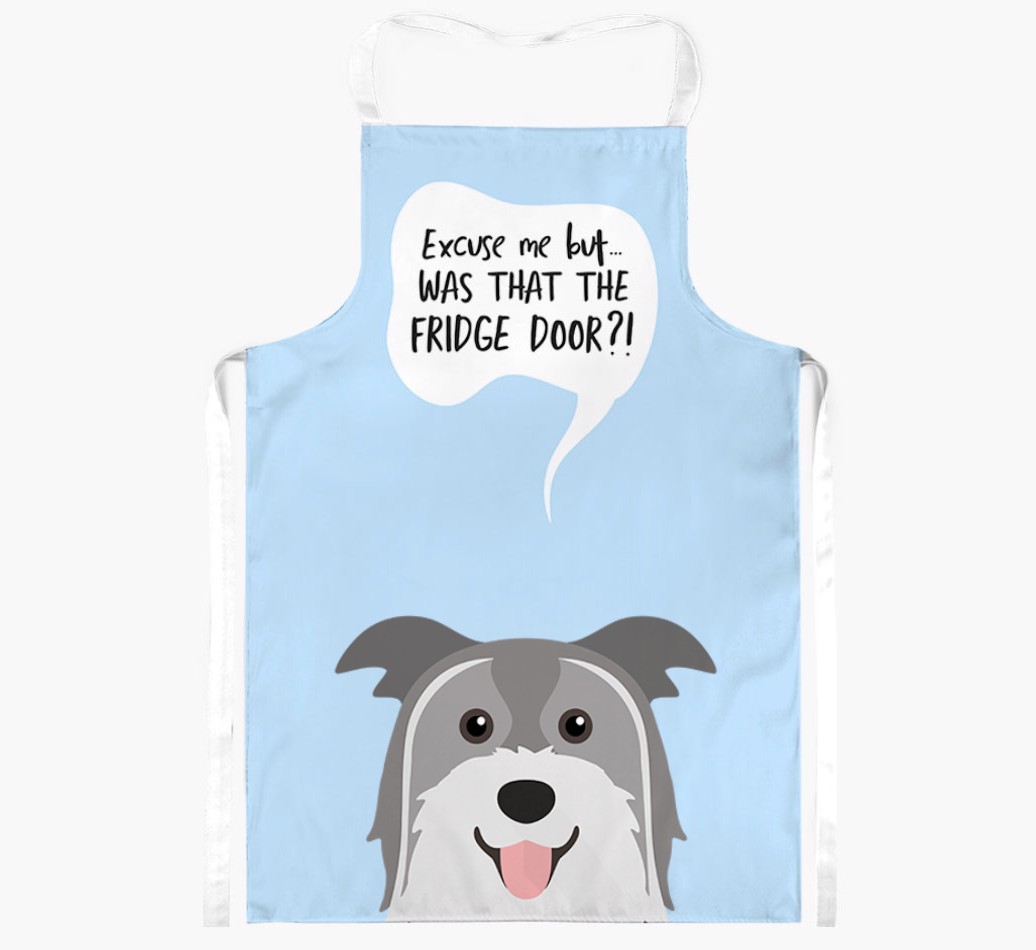 Was That The Fridge Door: Personalised {breedFullName} Apron