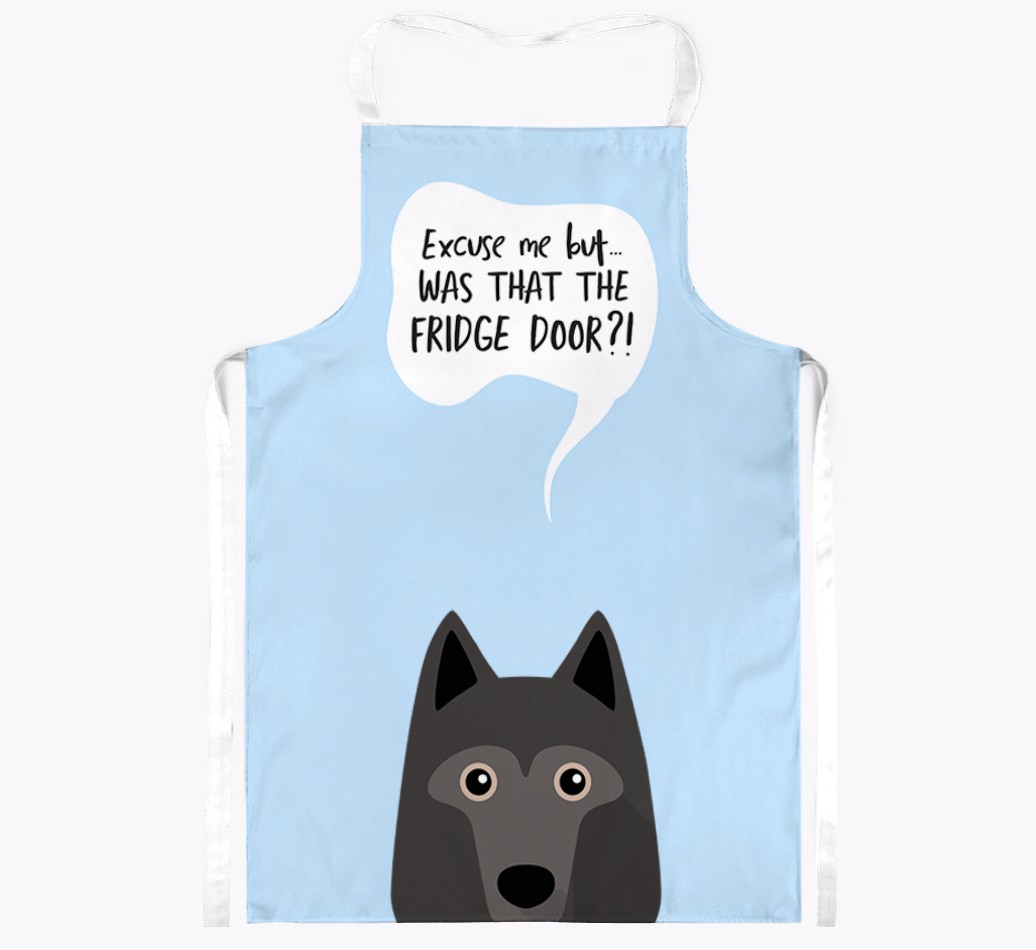 Was That The Fridge Door: Personalised {breedFullName} Apron