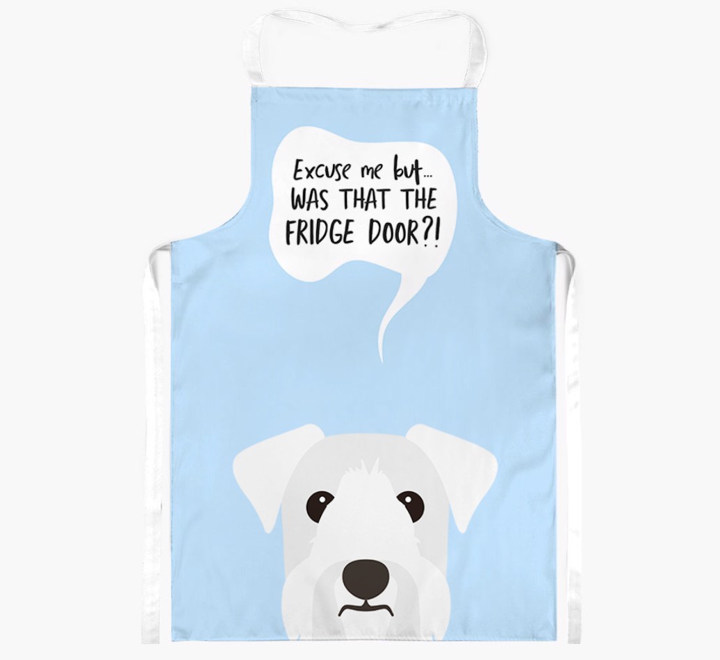Was That The Fridge Door: Personalized {breedFullName} Apron