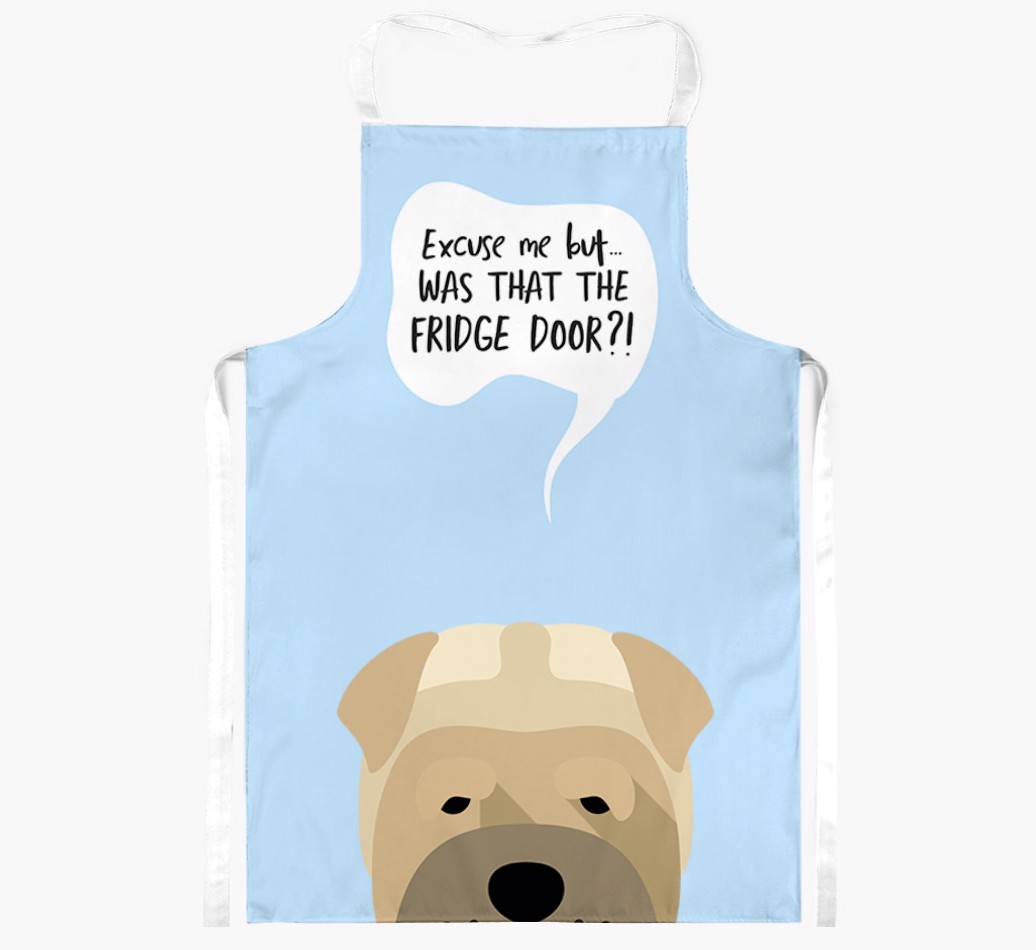 Was That The Fridge Door: Personalised {breedFullName} Apron