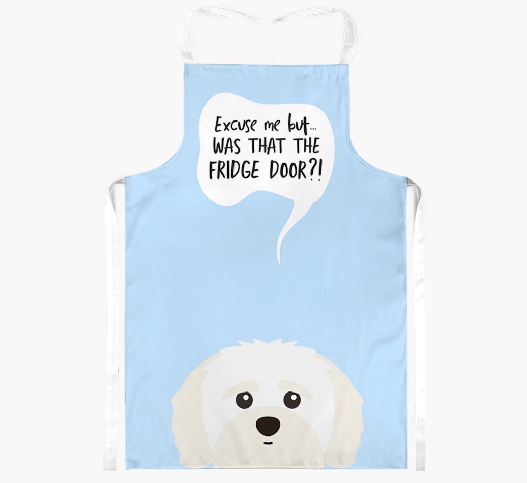 Was That The Fridge Door: Personalised {breedFullName} Apron