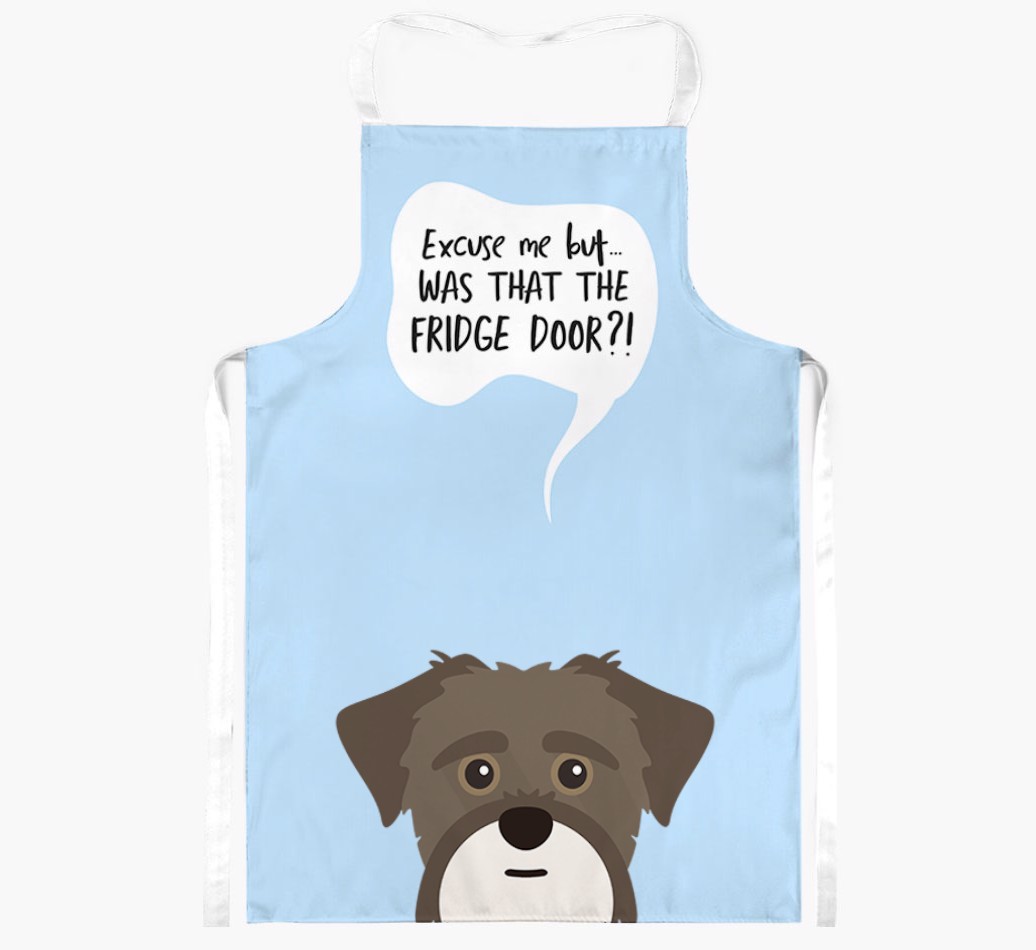 Was That The Fridge Door: Personalized {breedFullName} Apron