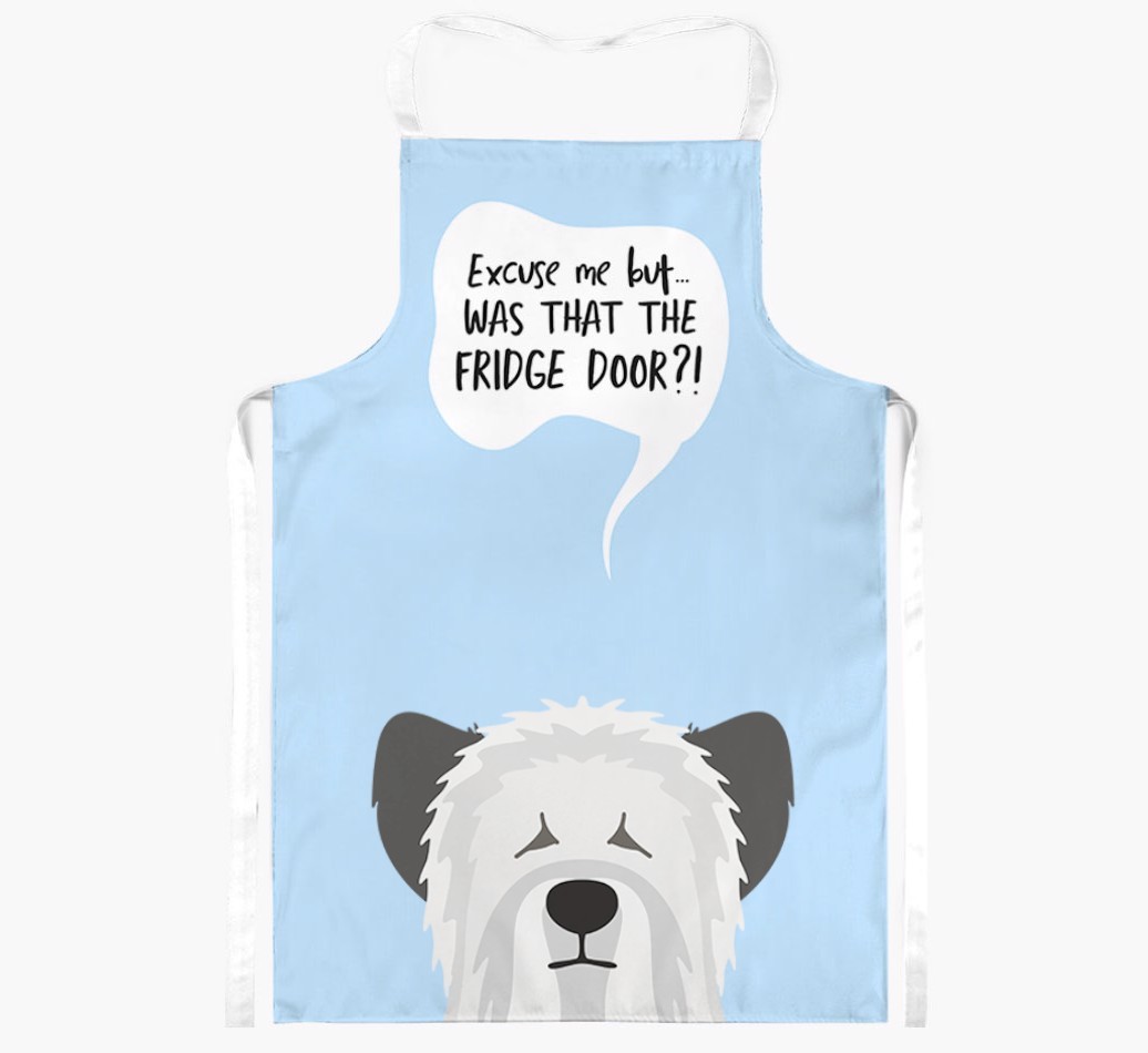 Was That The Fridge Door: Personalised {breedFullName} Apron