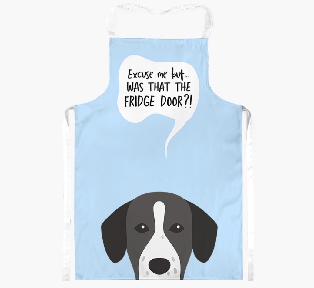 Was That The Fridge Door: Personalised {breedFullName} Apron