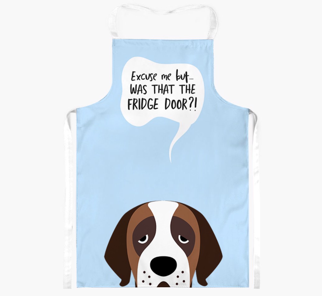 Was That The Fridge Door: Personalised {breedFullName} Apron