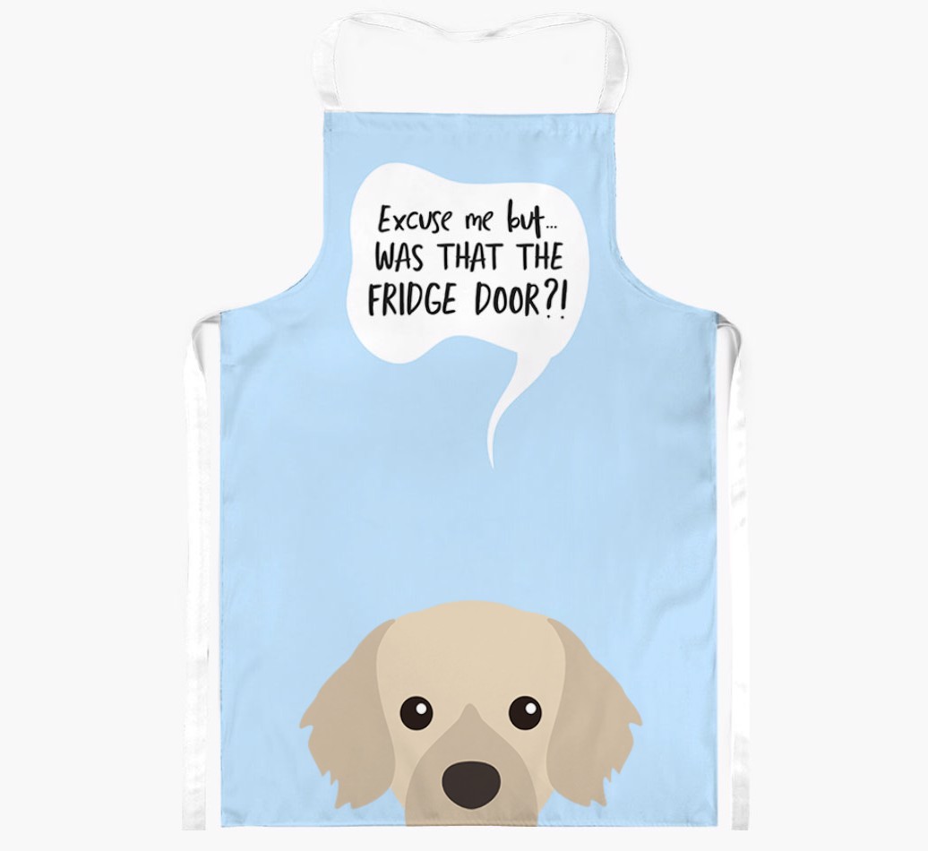 Was That The Fridge Door: Personalised {breedFullName} Apron