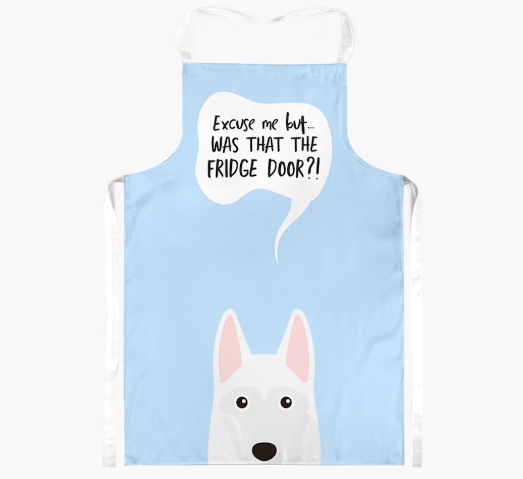 Was That The Fridge Door: Personalised {breedFullName} Apron