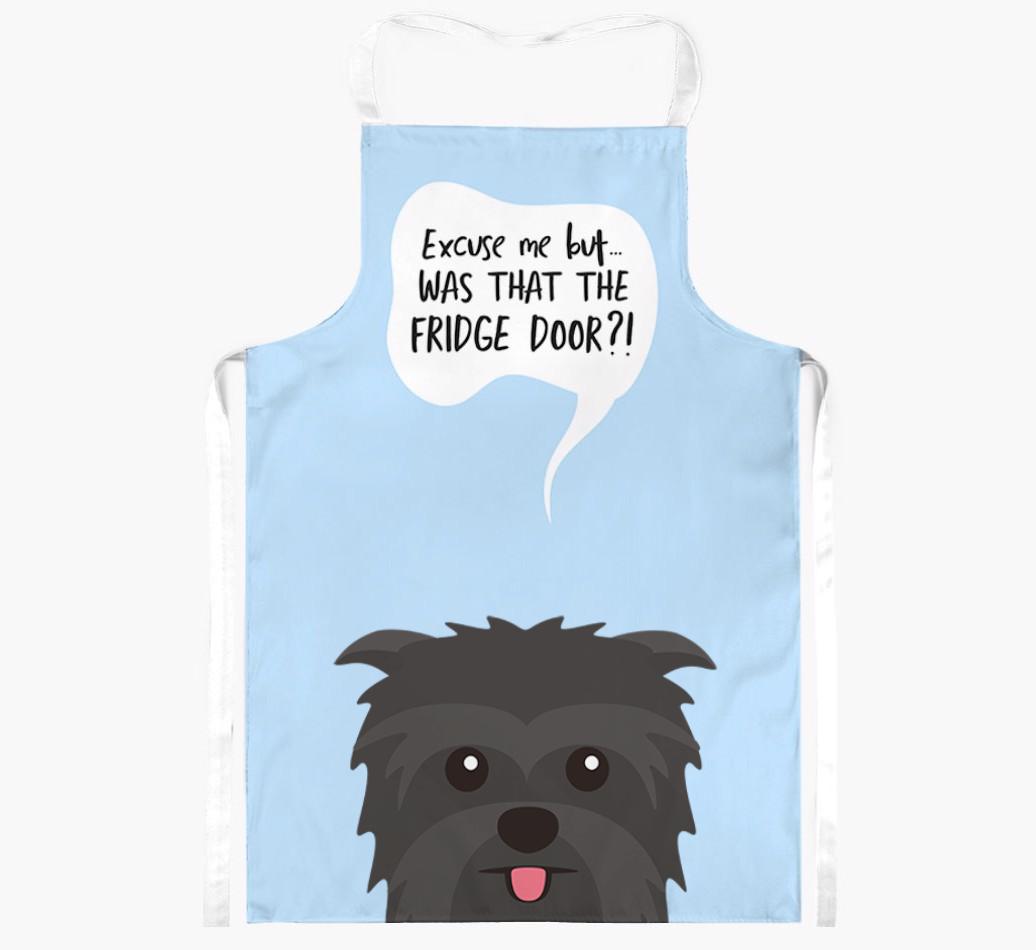 Was That The Fridge Door: Personalized {breedFullName} Apron