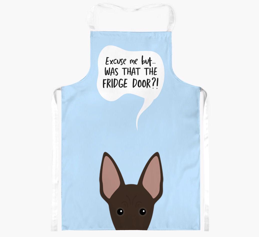 Was That The Fridge Door: Personalized {breedFullName} Apron