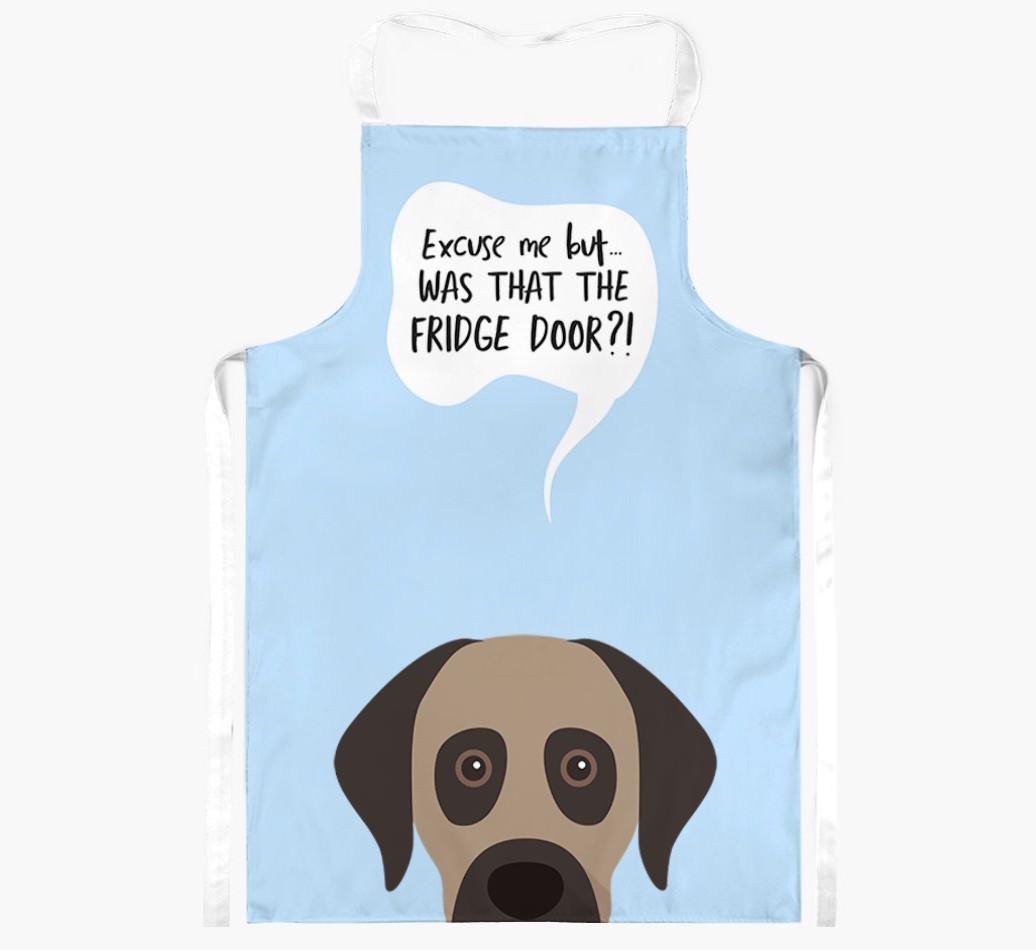 Was That The Fridge Door: Personalized {breedFullName} Apron
