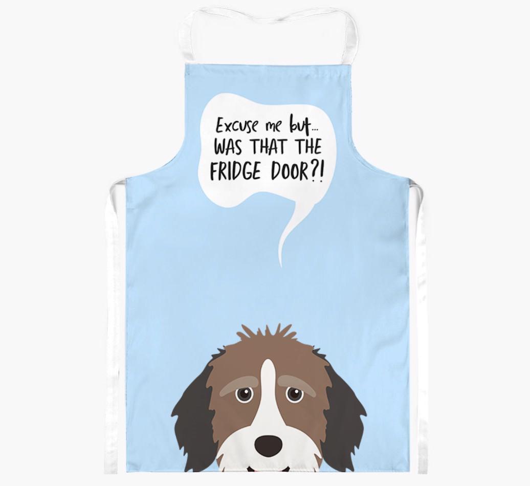 Was That The Fridge Door: Personalized {breedFullName} Apron