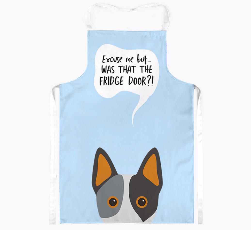 Was That The Fridge Door: Personalized {breedFullName} Apron