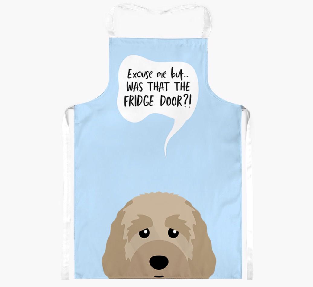 Was That The Fridge Door: Personalized {breedFullName} Apron