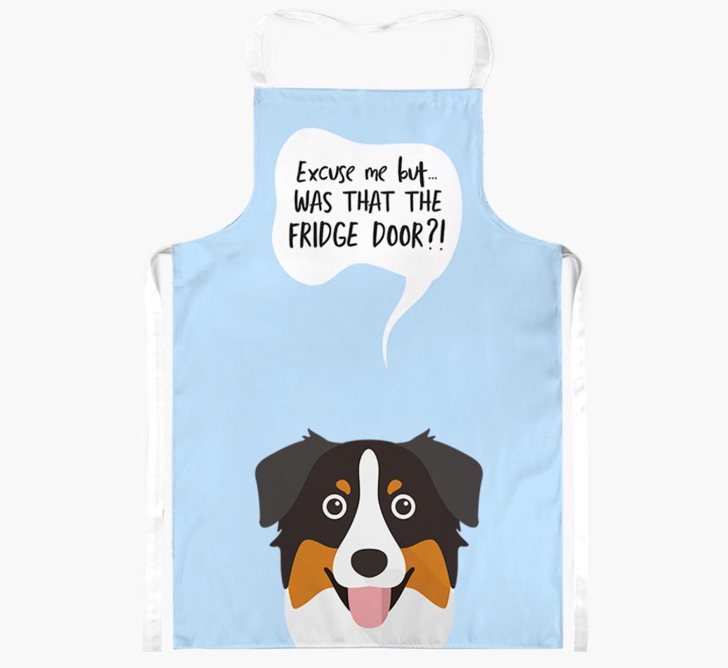 Was That The Fridge Door: Personalized {breedFullName} Apron