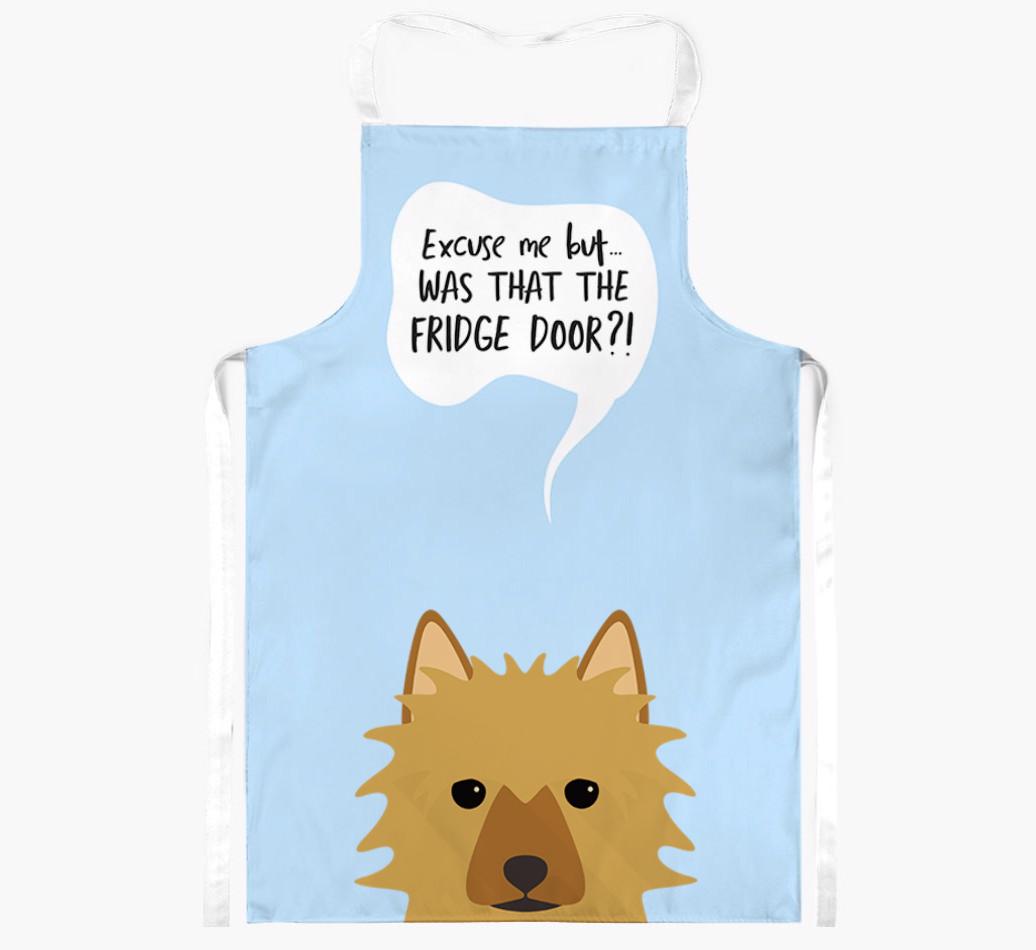 Was That The Fridge Door: Personalized {breedFullName} Apron