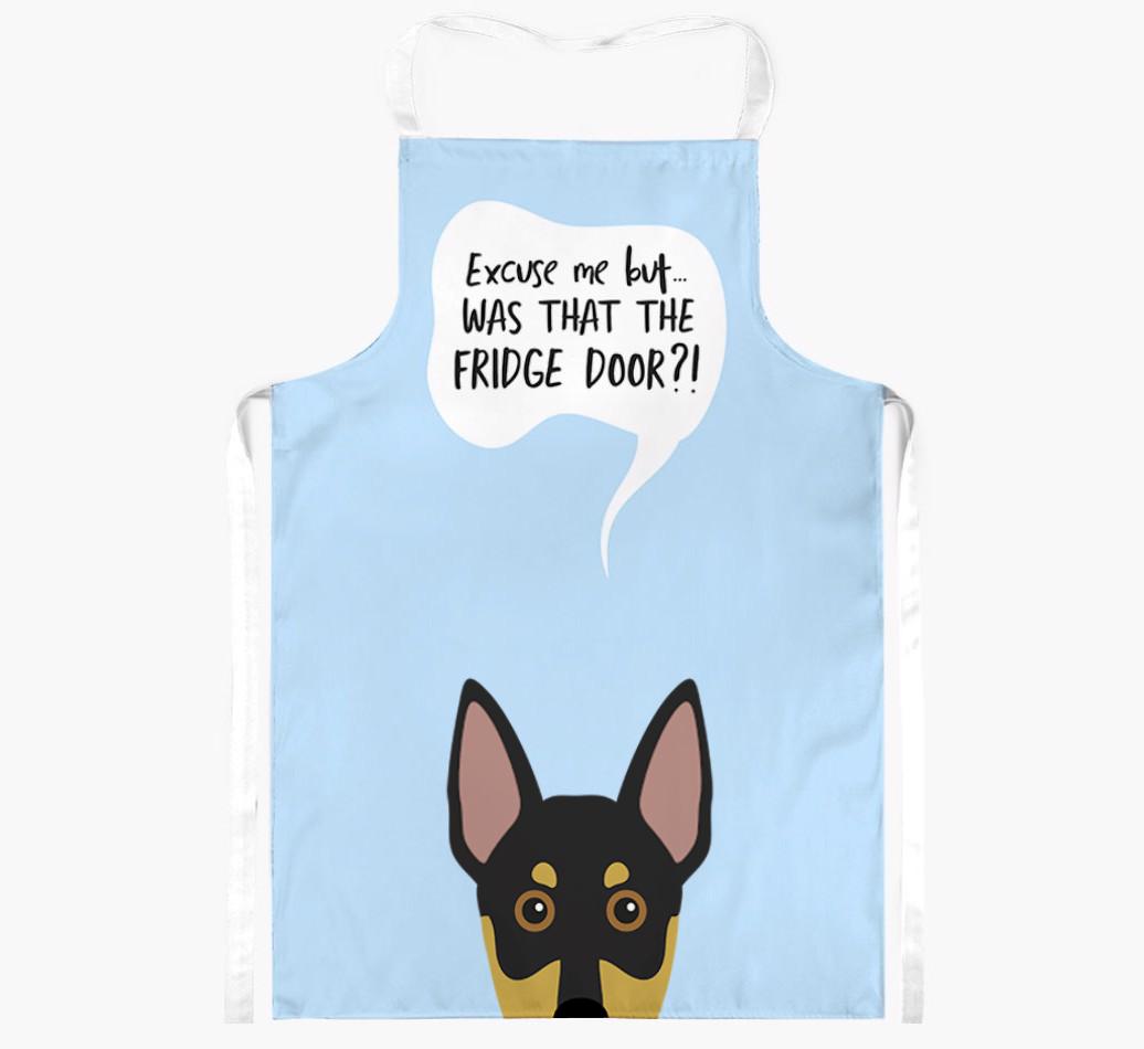 Was That The Fridge Door: Personalized {breedFullName} Apron