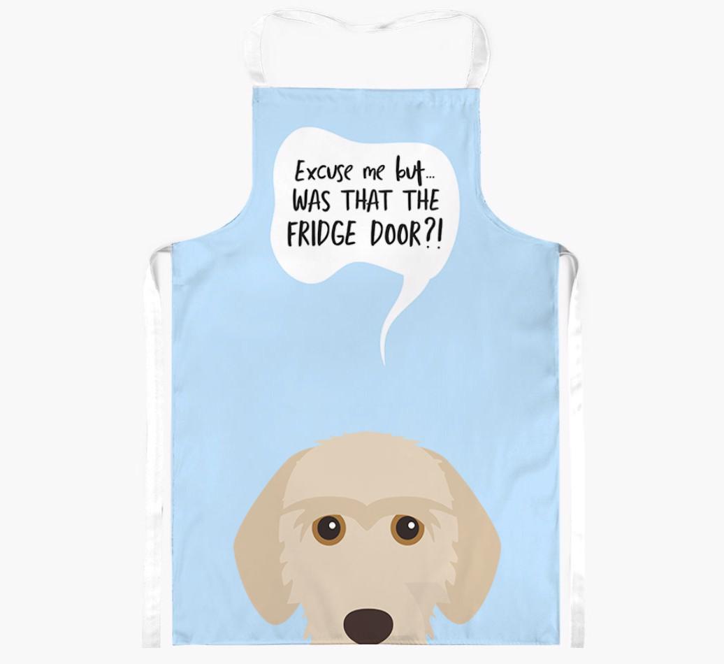 Was That The Fridge Door: Personalized {breedFullName} Apron