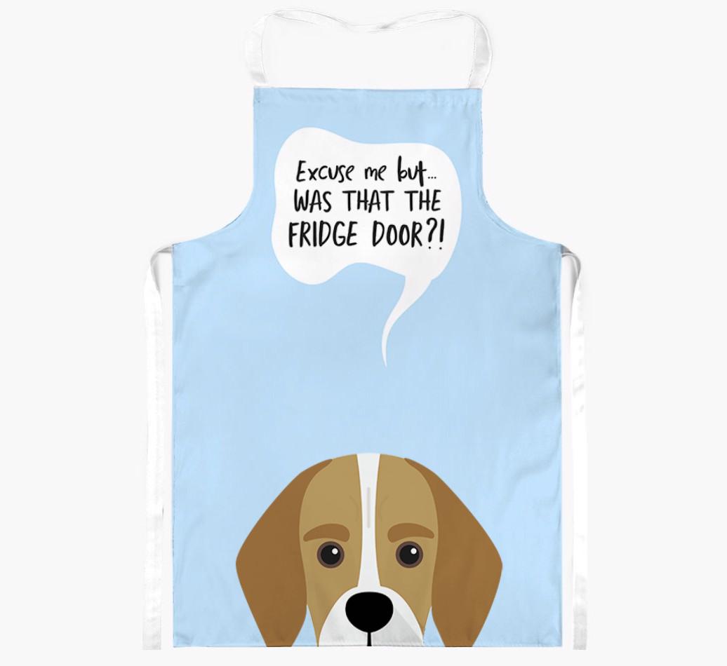 Was That The Fridge Door: Personalized {breedFullName} Apron