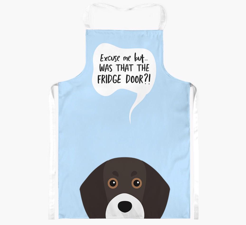 Was That The Fridge Door: Personalized {breedFullName} Apron