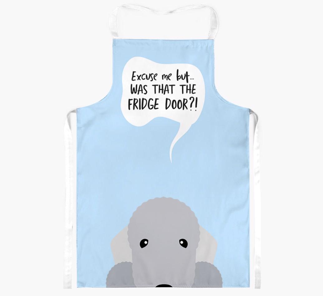 Was That The Fridge Door: Personalized {breedFullName} Apron