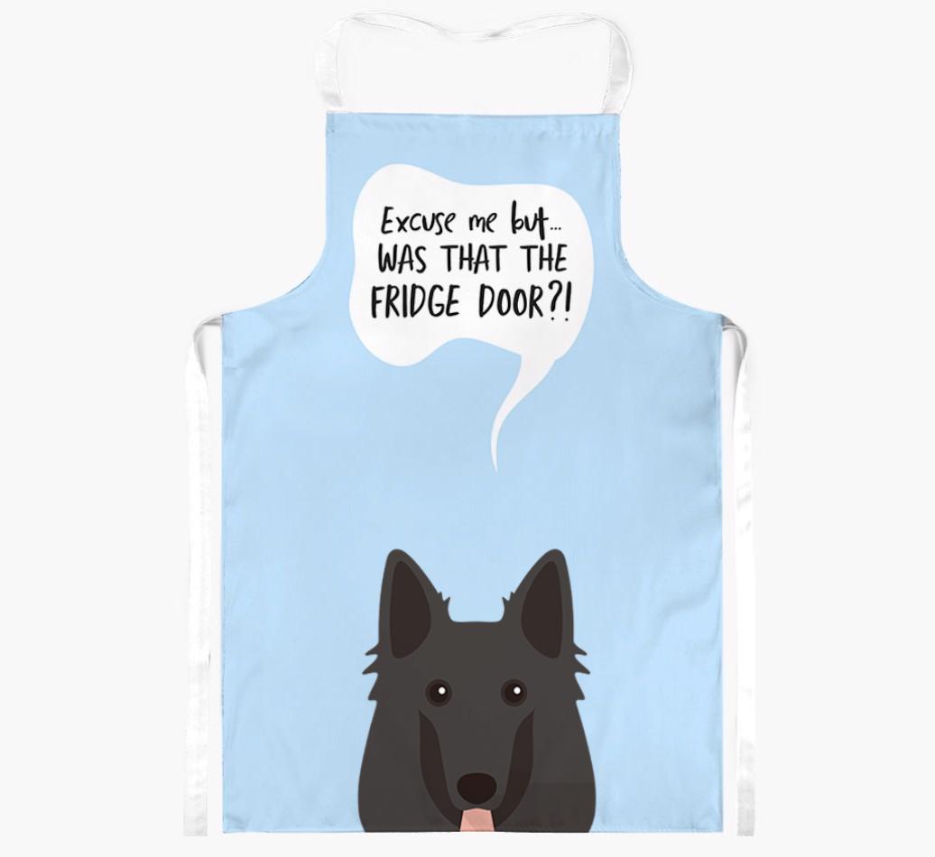 Was That The Fridge Door: Personalized {breedFullName} Apron