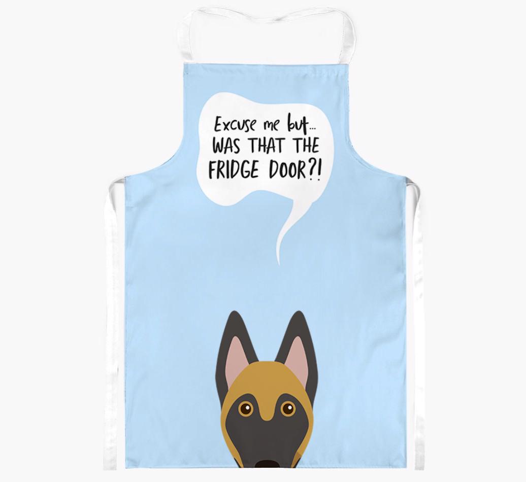 Was That The Fridge Door: Personalized {breedFullName} Apron