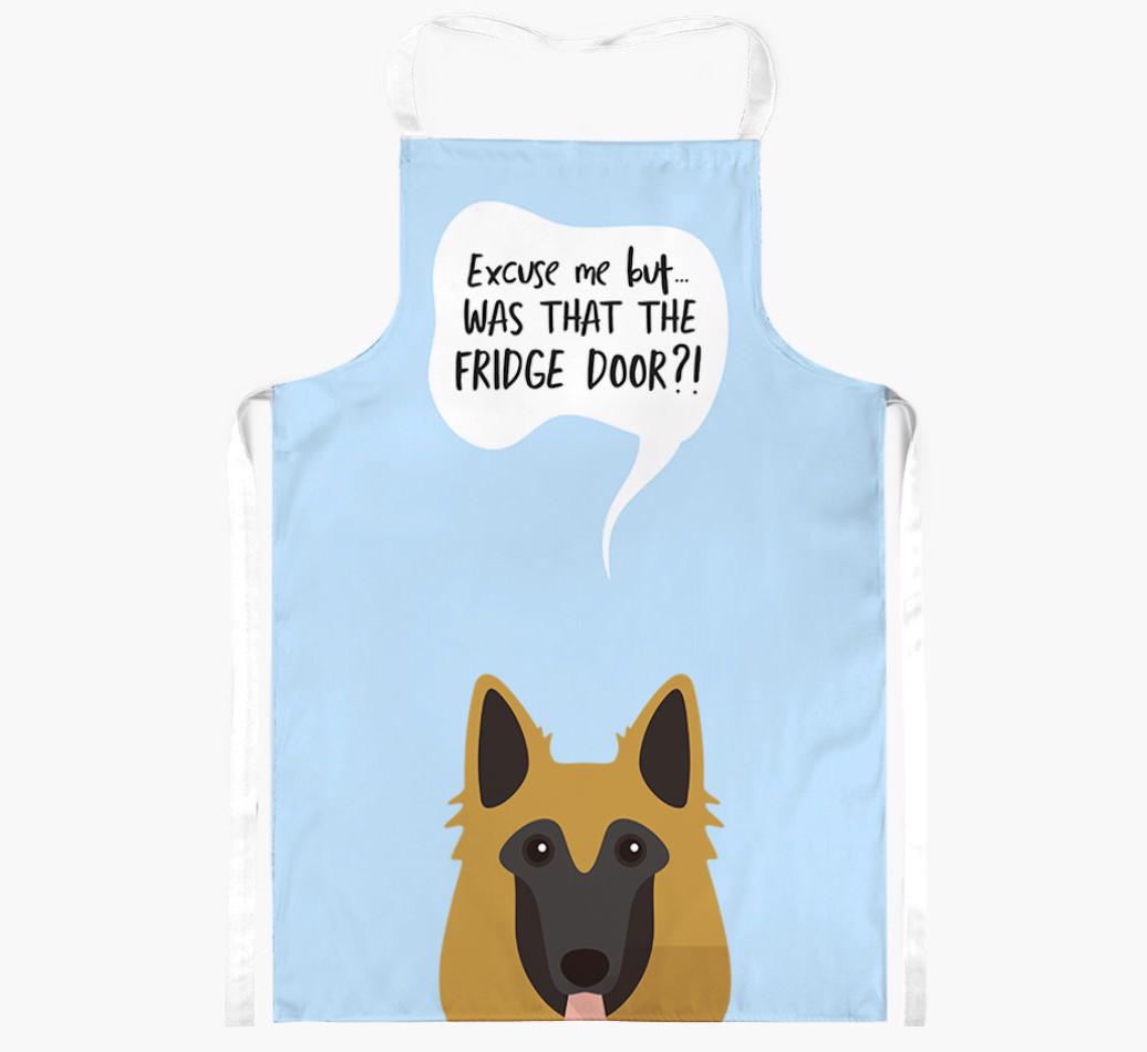 Was That The Fridge Door: Personalized {breedFullName} Apron