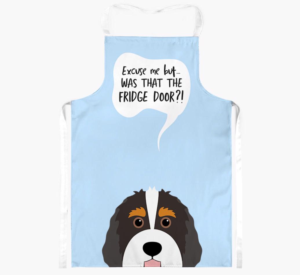 Was That The Fridge Door: Personalized {breedFullName} Apron