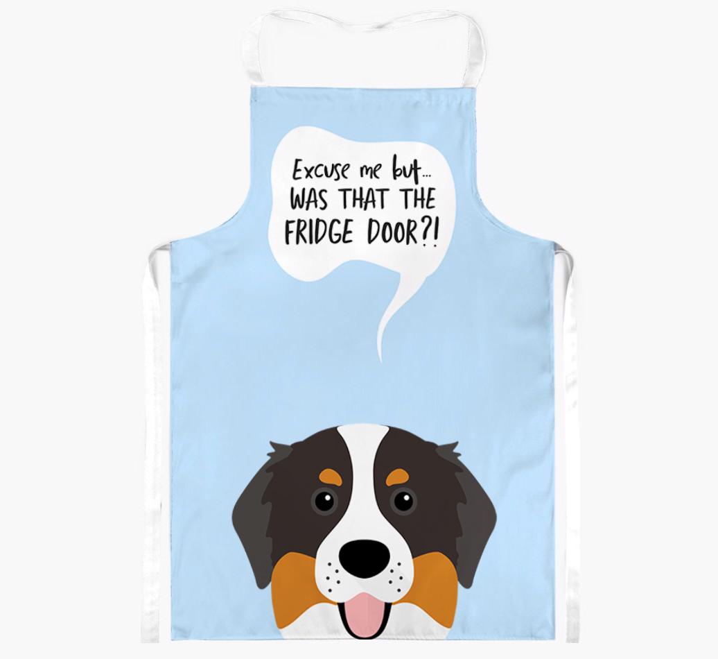 Was That The Fridge Door: Personalized {breedFullName} Apron