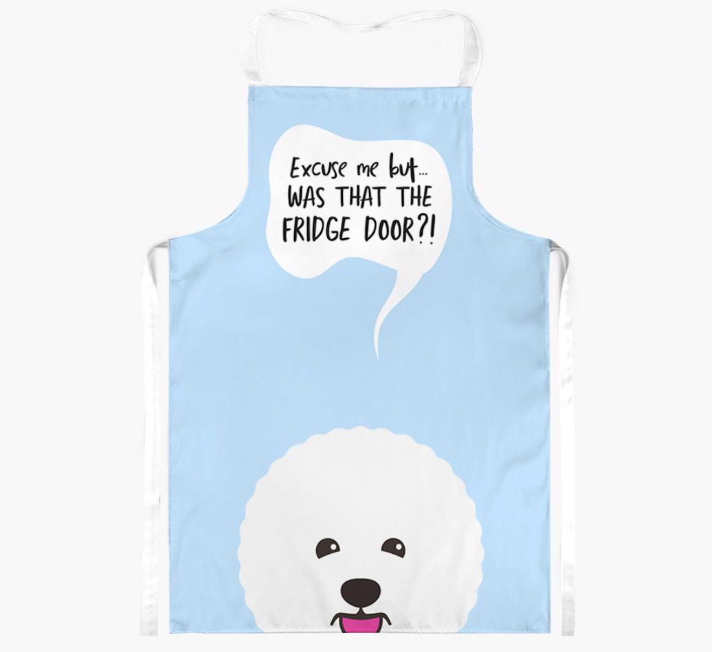 Was That The Fridge Door: Personalized {breedFullName} Apron