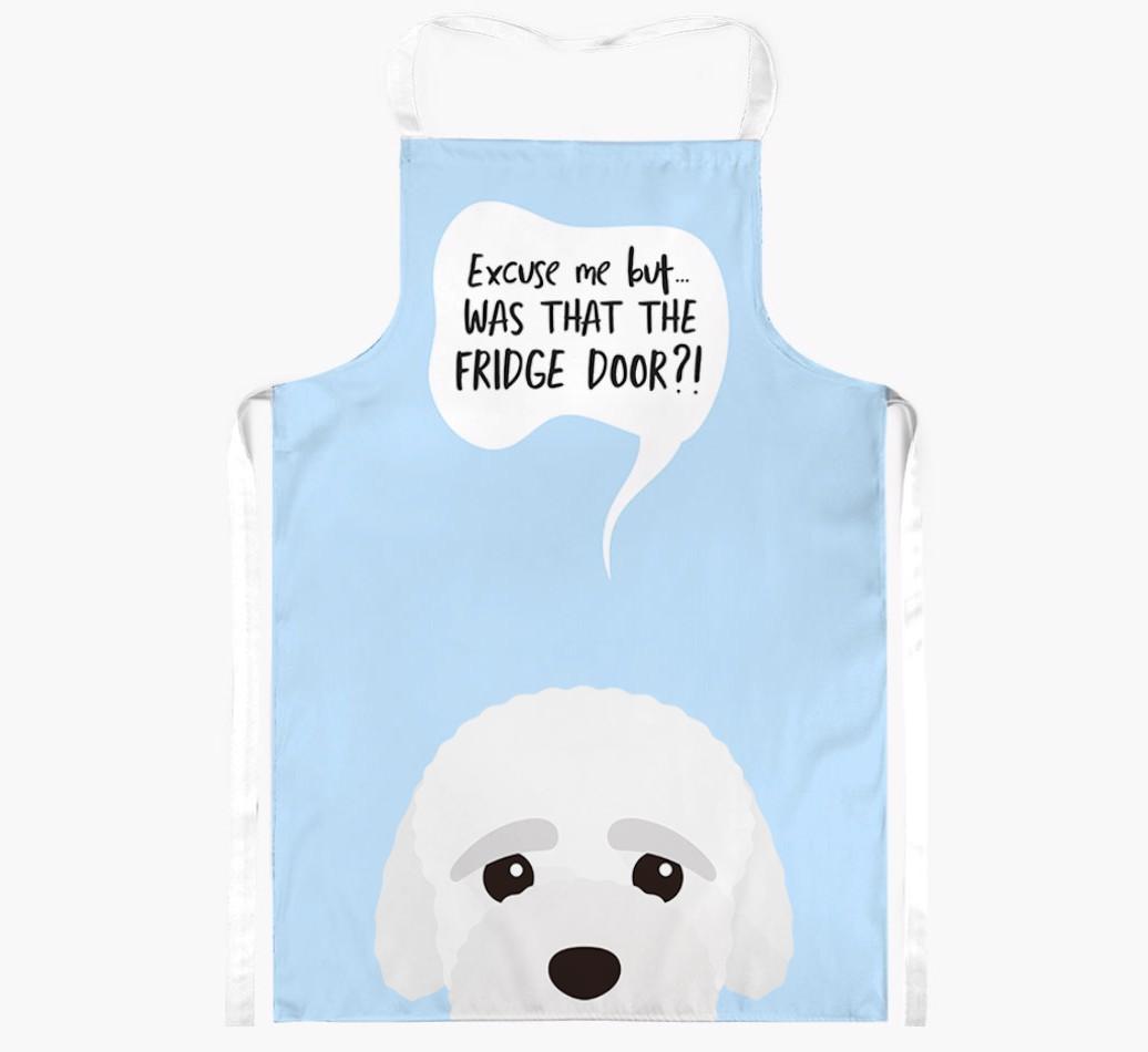 Was That The Fridge Door: Personalized {breedFullName} Apron