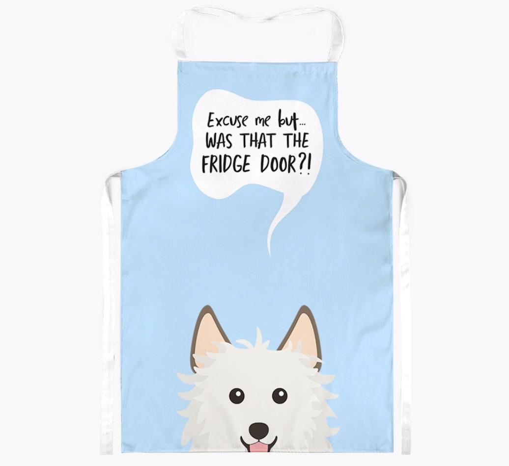 Was That The Fridge Door: Personalized {breedFullName} Apron