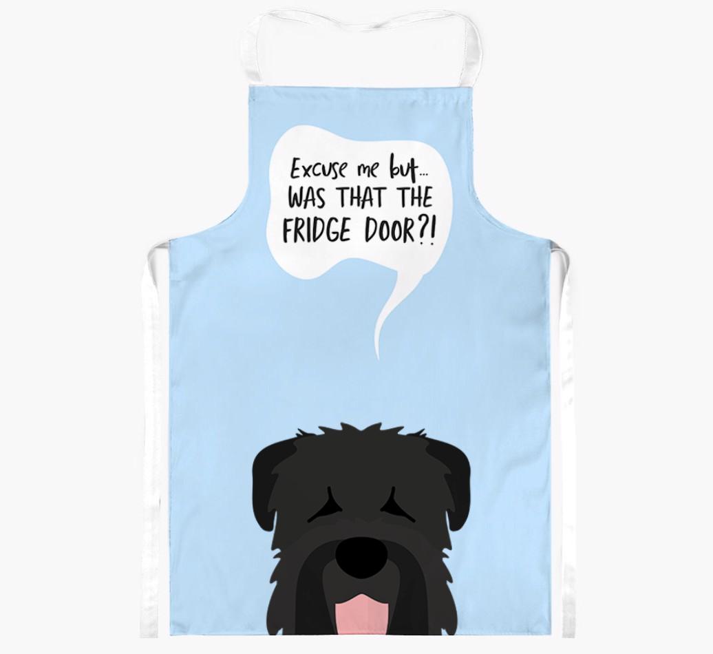 Was That The Fridge Door: Personalized {breedFullName} Apron