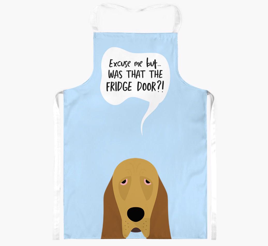 Was That The Fridge Door: Personalized {breedFullName} Apron