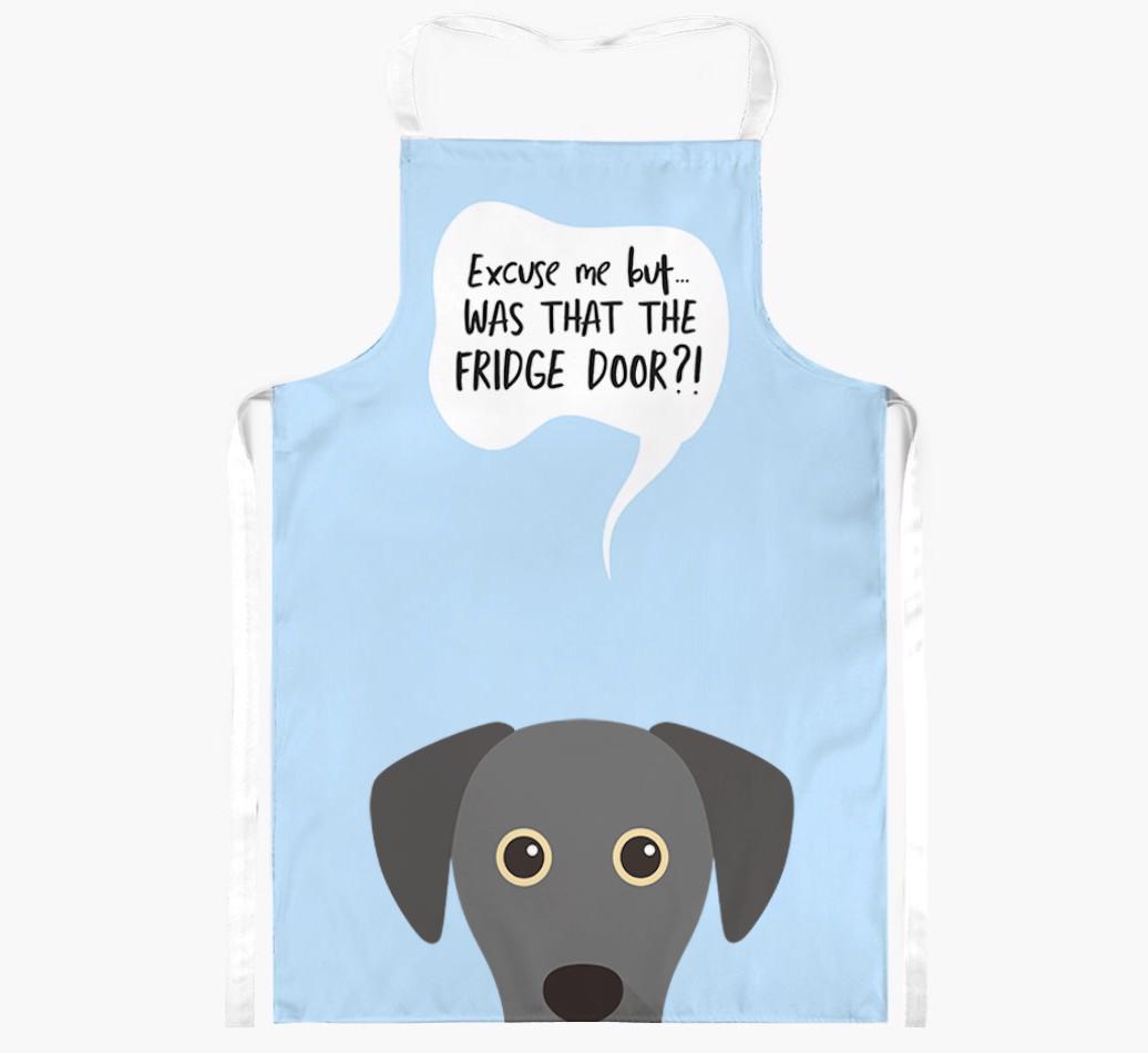 Was That The Fridge Door: Personalized {breedFullName} Apron