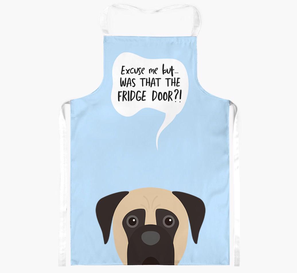 Was That The Fridge Door: Personalized {breedFullName} Apron