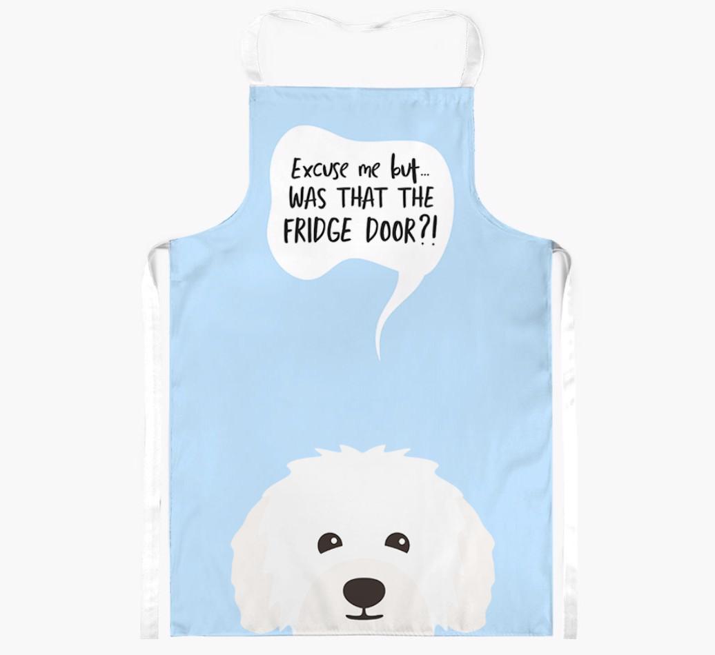 Was That The Fridge Door: Personalized {breedFullName} Apron