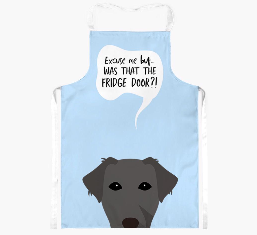 Was That The Fridge Door: Personalized {breedFullName} Apron