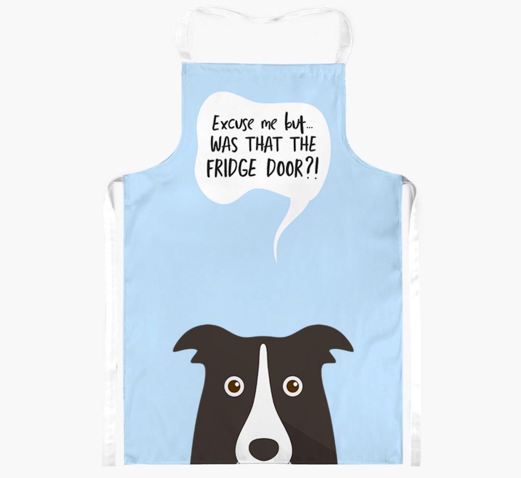 Was That The Fridge Door: Personalized {breedFullName} Apron