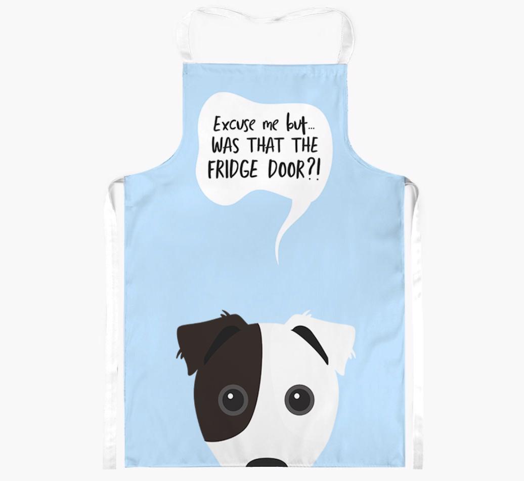 Was That The Fridge Door: Personalized {breedFullName} Apron