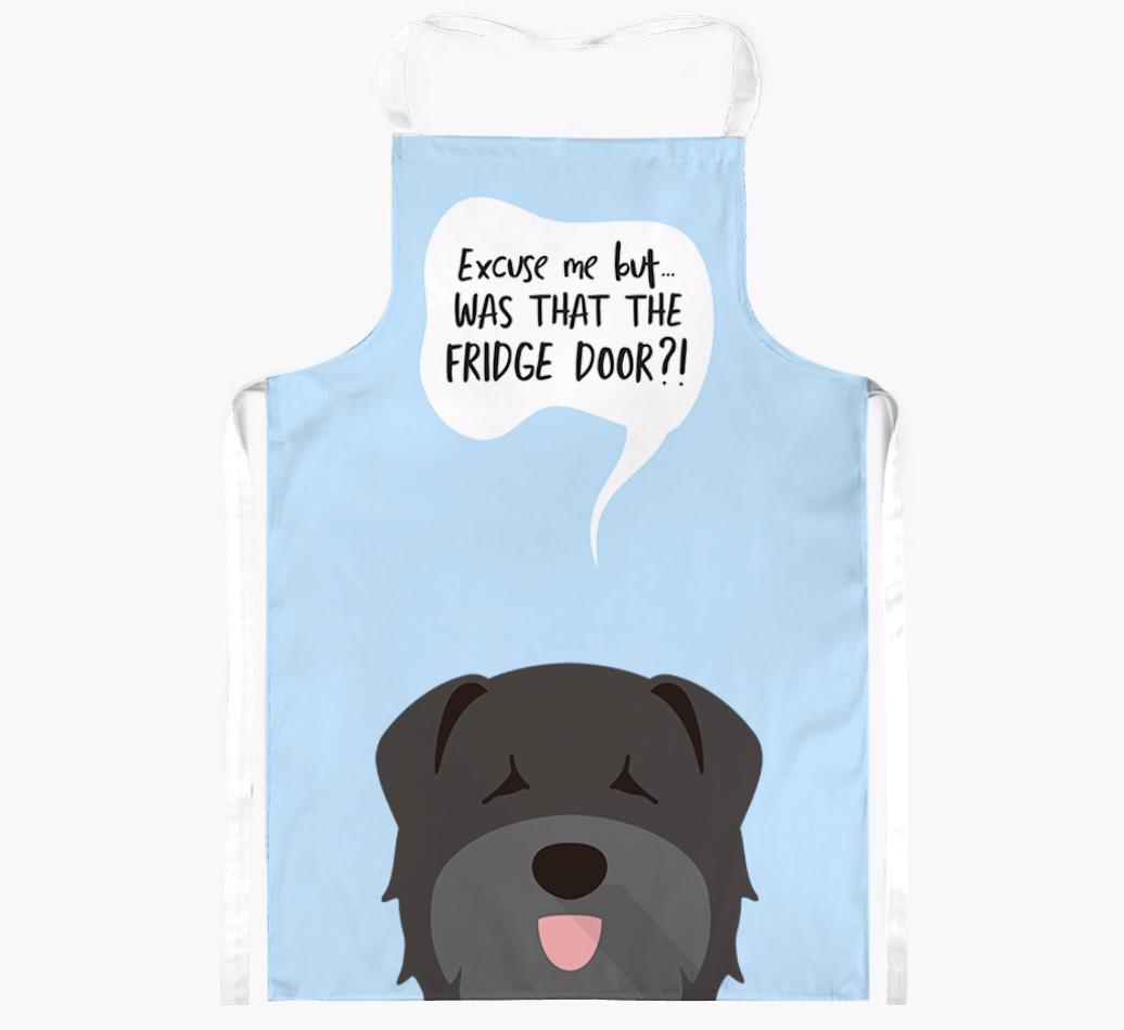 Was That The Fridge Door: Personalized {breedFullName} Apron