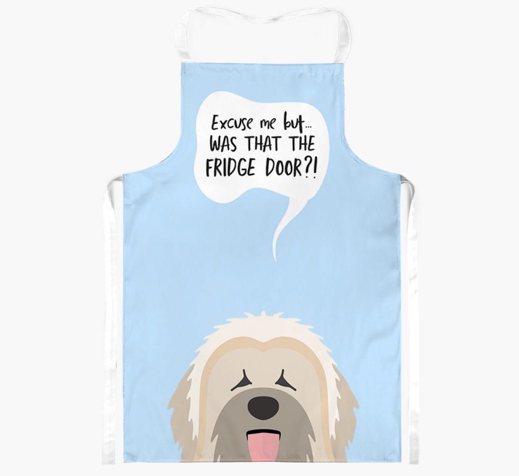 Was That The Fridge Door: Personalized {breedFullName} Apron